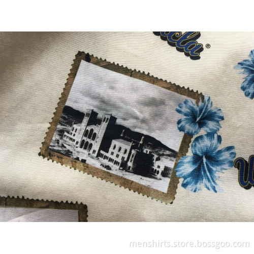 100% Cotton Printing Hawaii Shirt